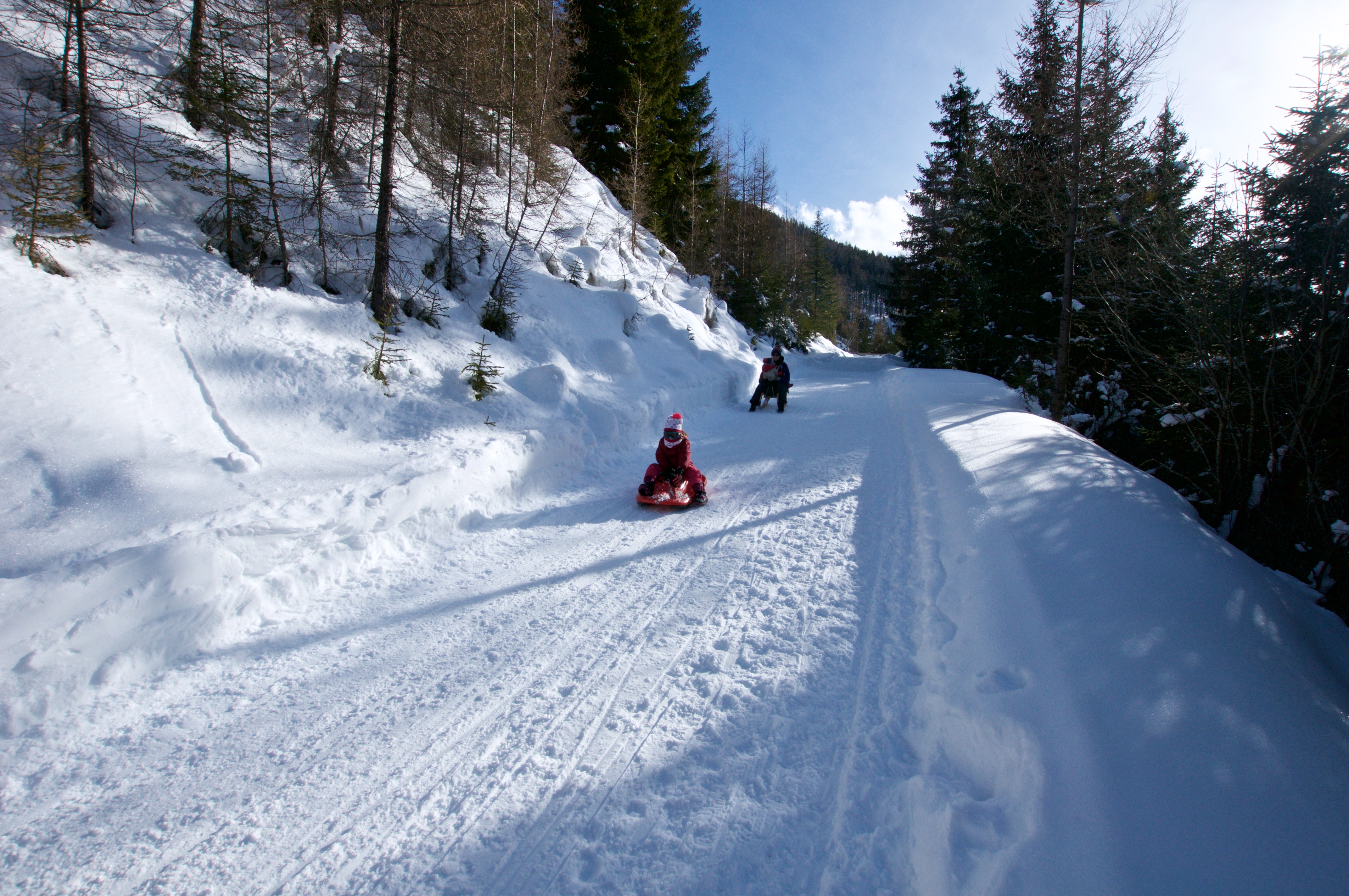 Rodelbahn Tilliachalmweg | Außervillgraten | Villgratental